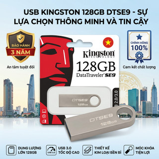 Usb Kingston 16GB 32GB 64GB 128GB 256GB 512GB Kết Cấu Kim Loại 2.0 Chống Thấm Nước