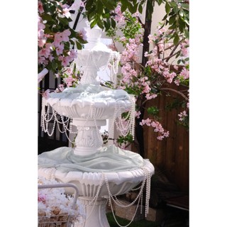 Dây Ngọc Trai ĐK 10mm Trang Trí Sự Kiện Tiệc Cưới, Decor Gallery, Làm Đạo Cụ Chụp Ảnh Studio