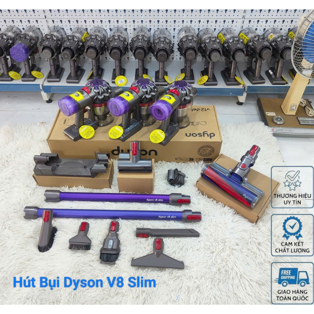 Máy hút bụi Dyson V8 Slim máy hút bụi Dyson V8 Slim, V8 Fluffy, V8 Animal, V8 Absolute Hàng Used bảo