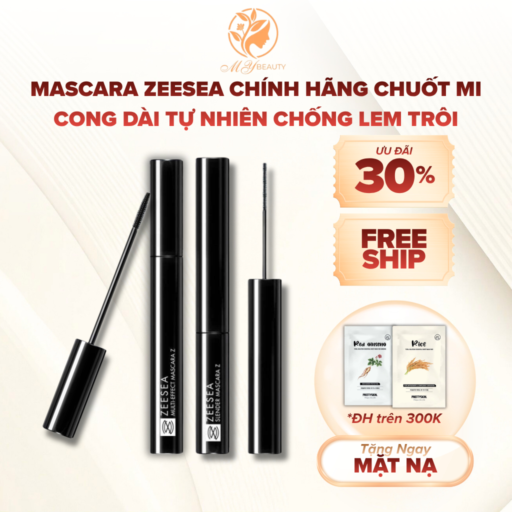Mascara ZEESEA Chính Hãng Chuốt Mi Cong Dài Tự Nhiên Chống Lem Trôi Nâng Tầm Ánh Nhìn Quyến Rũ