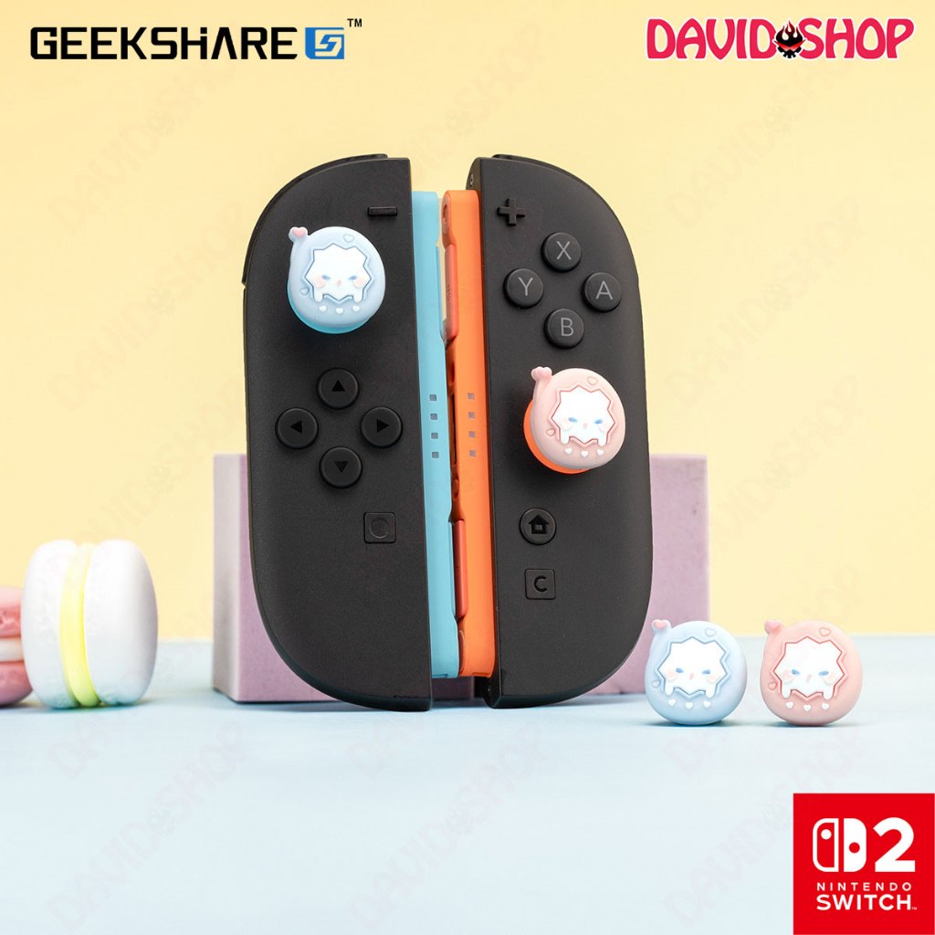 Núm bọc analog Tamagotchi chính hãng GeekShare cho Joy-Con, Pro Controller 2 - Nintendo Switch 2