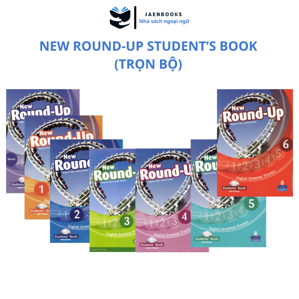 Sách tiếng Anh - Sách New Round-Up Student’s Book Trọn Bộ | Ngữ Pháp Tiếng Anh