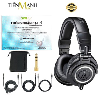 [Chính Hãng] Tai Nghe Kiểm Âm Audio Technica ATH-M50X - Studio Monitor Headphones ATHM50X M50X