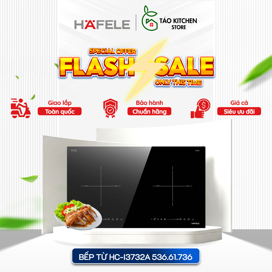 Bếp Từ Âm 2 Vùng Nấu HC-I3732A Hafele 536.61.736 - CTV