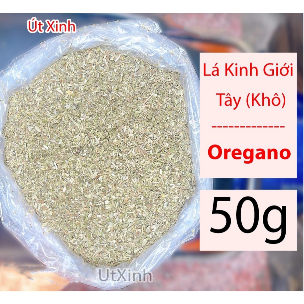 LÁ OREGANO KHÔ (LÁ KINH GIỚI TÂY) 50G- 100G- 250G – OREGANO LEAVES NHẬP KHẨU