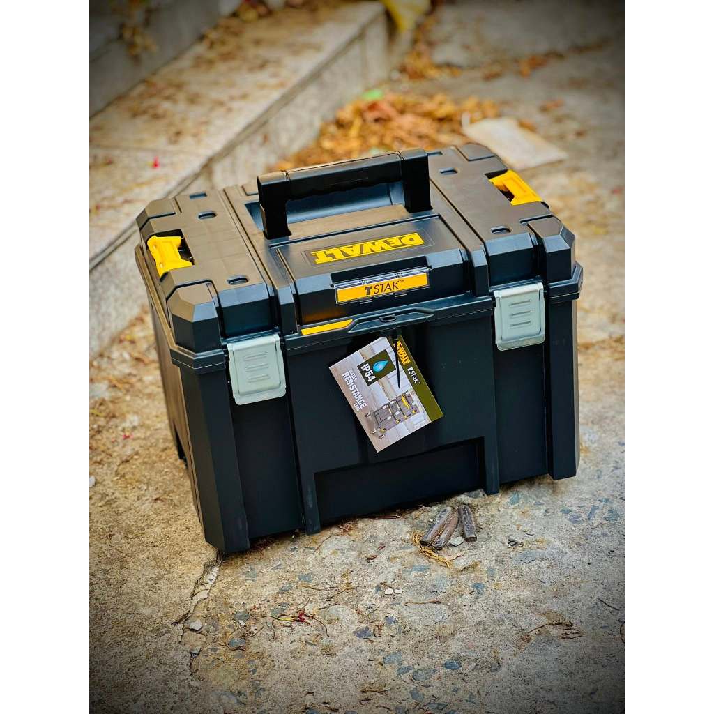 DeWalt Thùng Đựng Dụng Cụ Tstak DWST83346 nhựa ABS cao cấp sản xuất tại Israel