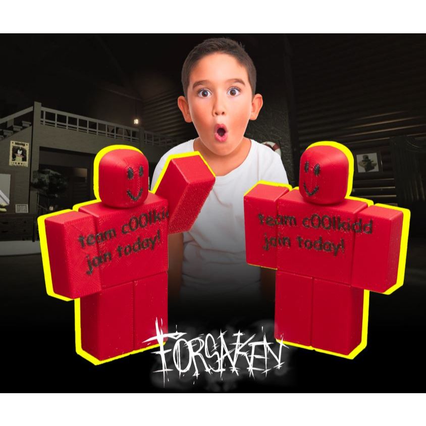 Mô Hình Nhân Vật Roblox Noob và Coolkid