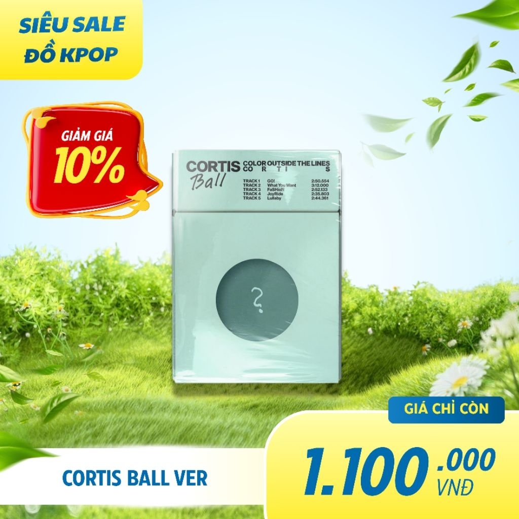 (ẢNH THẬT 100%) CORTIS BALL VER NGUYÊN SEAL CHÍNH HÃNG HÀNG CÓ SẴN