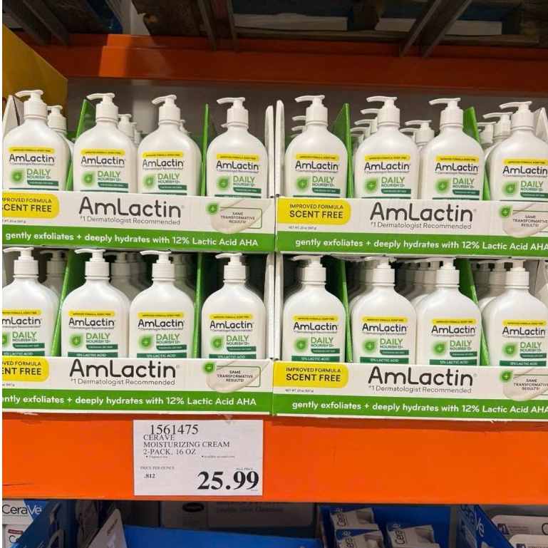 Sữa Dưỡng Thể AmLactin Daily Nourish 12% Exfoliating & Hydrating Lotion 567g | BigBuy360 - bigbuy360.vn