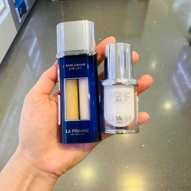 [NEW] Serum phục hồi & là sáng vùng mắt La Prairie White Caviar Light Infusion Eye