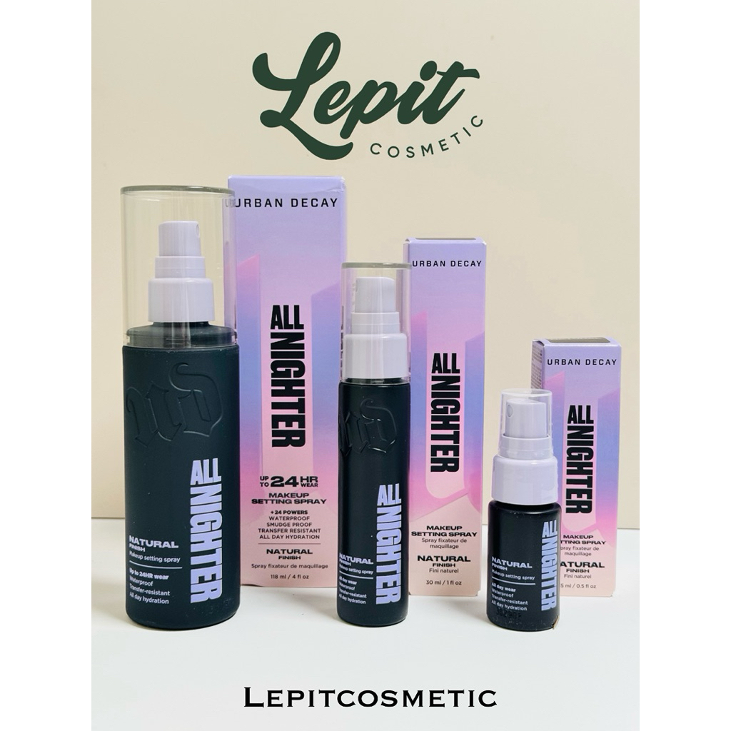 [Mẫu Mới] Xịt khoá nền giữ lớp make up Urban Decay All Nighter Long Lasting Make Up Setting Spray - 