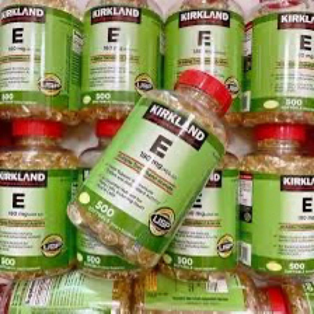 Vitamin E 400 IU Kirkland Signature của Mỹ (