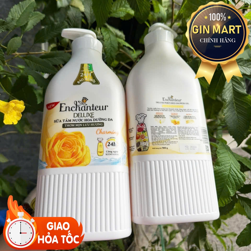 Túi sữa tắm nước hoa Enchanteur 450g - 900g