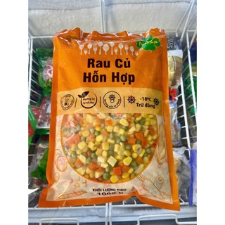 Rau củ hỗn hợp 1kg thơm ngon - tiện lợi (giao hàng hoả tốc )