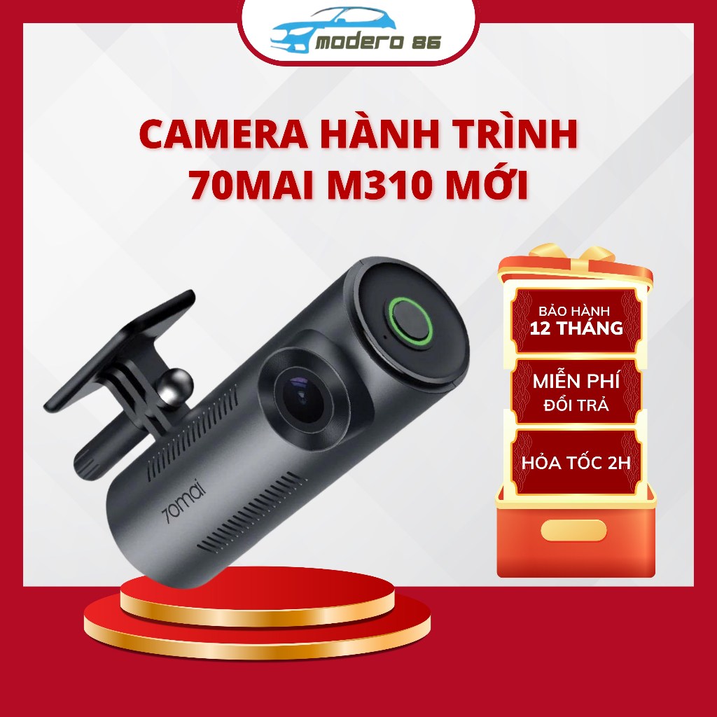 Camera hành trình 70mai M310 mới, độ phân giải 3K góc quay 130°, ghi hình vòng lặp - Hàng chính hãng