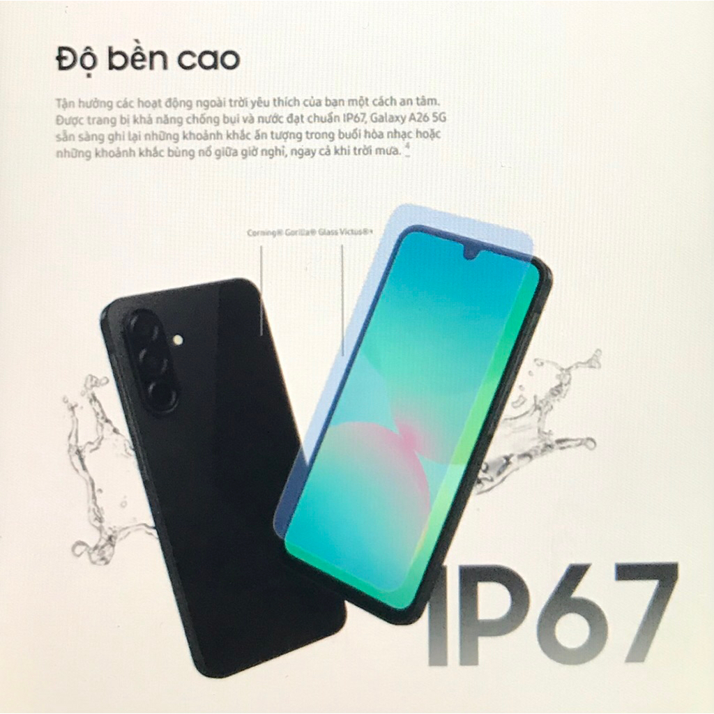 Điện thoại Samsun Galxy A26 5G 8GB-128GB