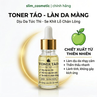 Toner Dấm Táo Cân Bằng Se Khít Lỗ Chân Lông Giảm Mụn, Phục Hồi Làm Dịu Da