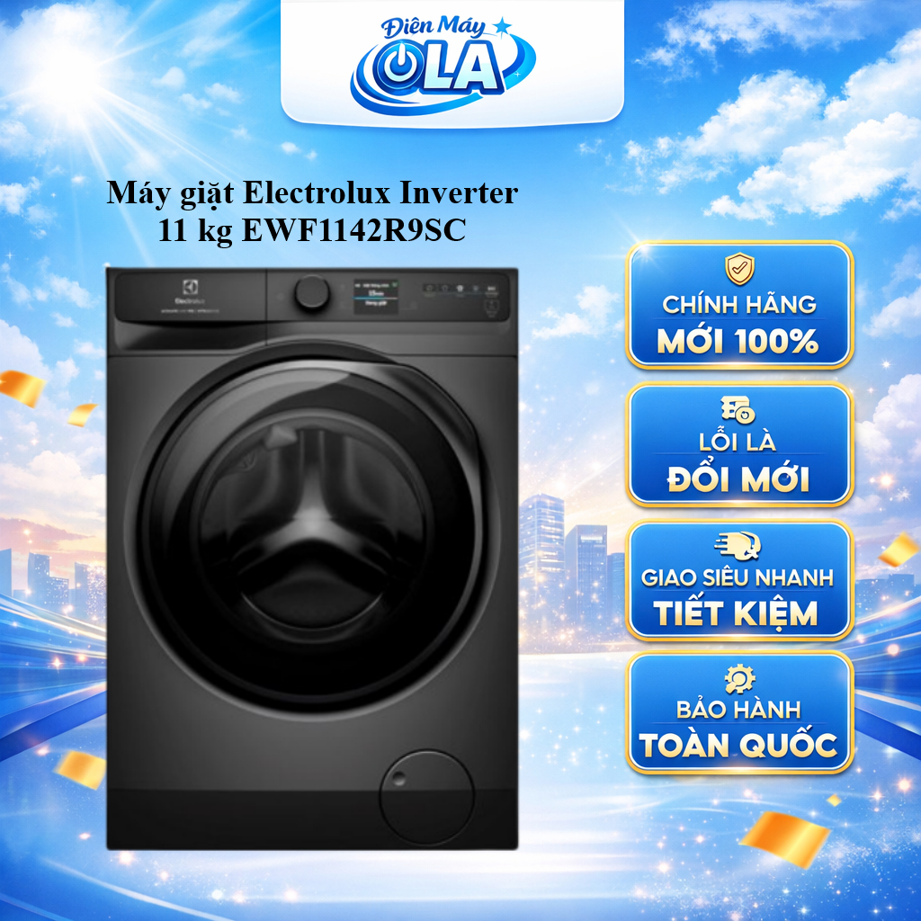 EWF1142R9SC - Máy giặt Electrolux UltimateCare 900 Inverter 11 kg EWF1142R9SC - GIAO TOÀN QUỐC