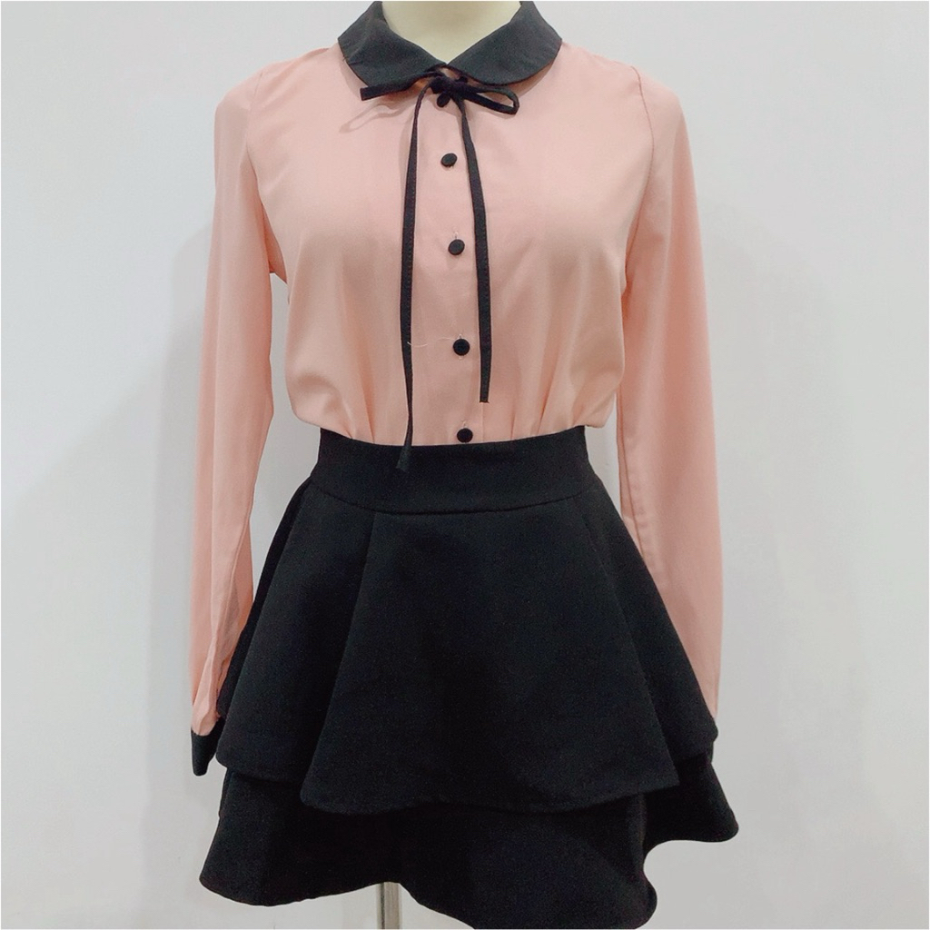 thrift 2hand thanh lý pass đồ si tuyển set áo váy xếp ly morikei shoujo himekaji coquette