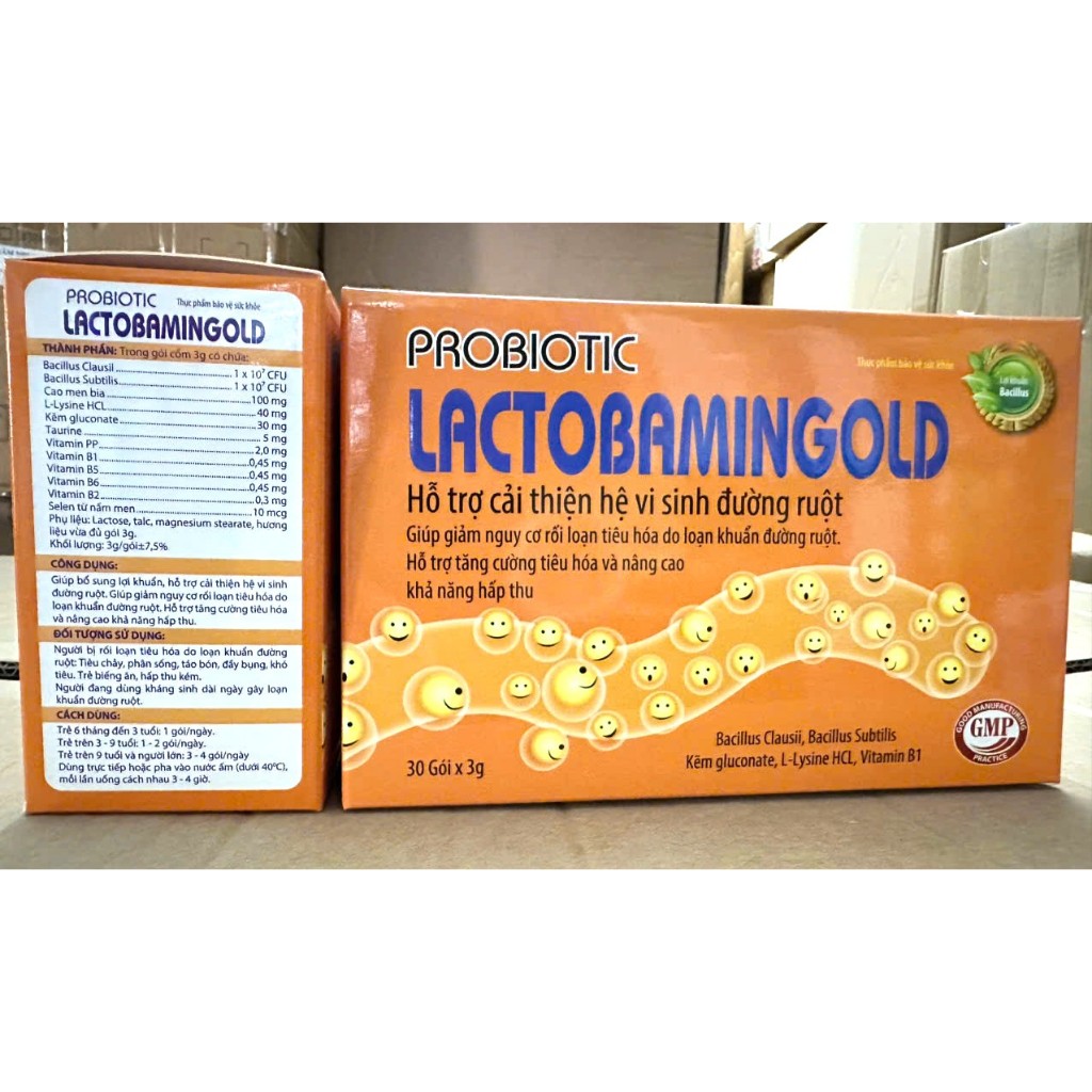 Probiotic Lactobamin gold   cân hằng hệ vi sinh đường ruột, giảm rối loạn tiêu hóa, tăng cường sức đ