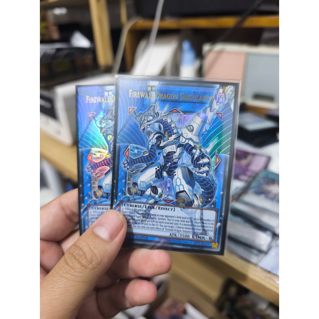 [Yugioh Funny Shop] 1 lá thẻ bài Firewall Dragon Singularity Ultra Rare - RA05-EN146 - EU OVERFRAME