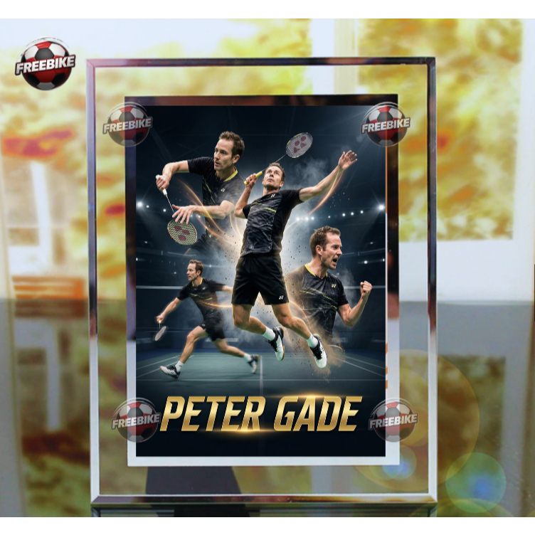 KHUNG POSTER PETER GADE BẰNG KÍNH PHA LÊ CAO CẤP MẪU 1