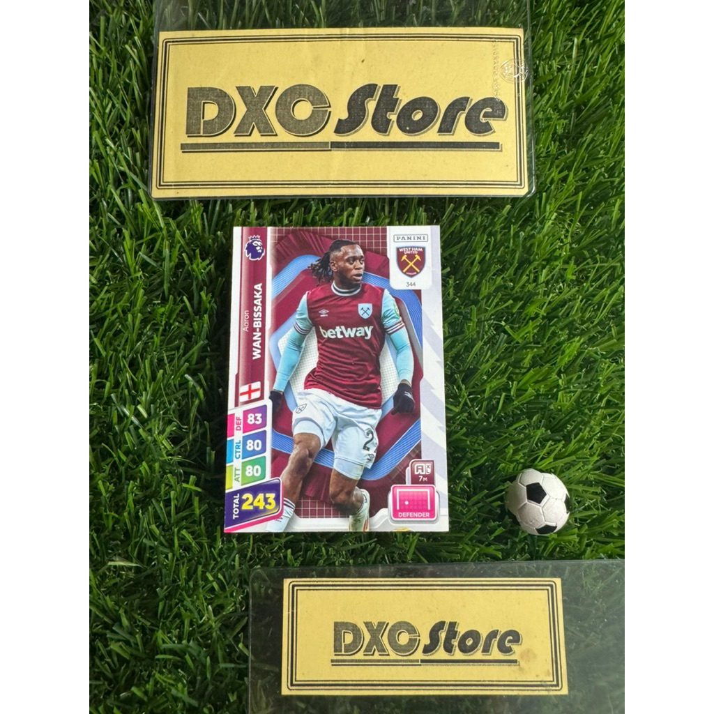 [ CHÍNH HÃNG ] - PANINI ADRENALYN XL PLUS 2025 - AARON WAN BISSAKA (WEST HAM)