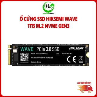 Ổ cứng SSD HIKSEMI WAVE 1TB Đọc 2450MB/s Ghi 2450MB/s M.2 NVME Gen 3x4 Bảo Hành 36 Tháng