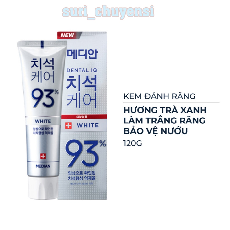 Kem Đánh Răng MEDIAN DENTAL IQ 93% 120g - MEDIAN
