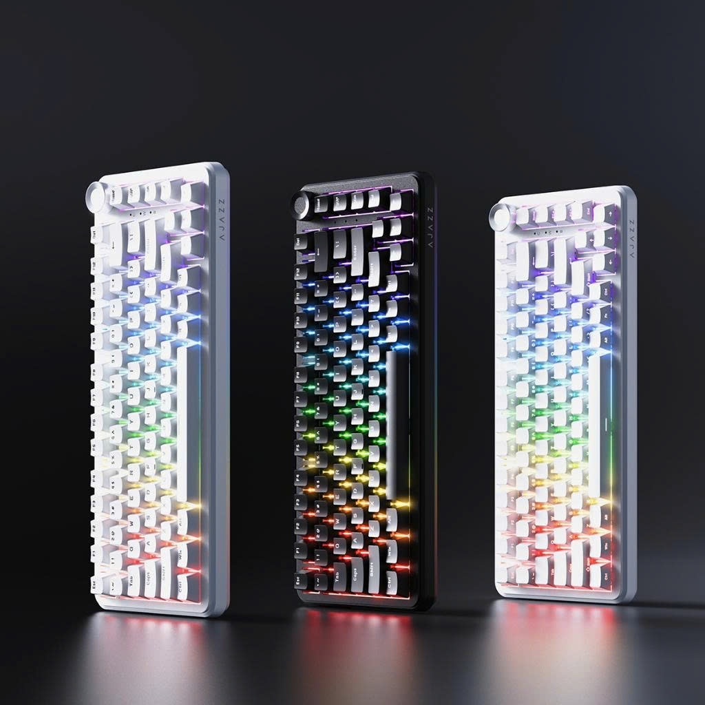 Bàn phím cơ gaming HE Rapid Trigger AJAZZ AK820 MAX - Magnetic Switch - Plate FR4 - Led RGB