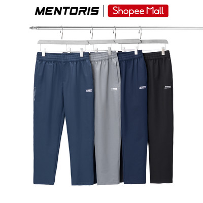 Quần Dài Nam Thể Thao MENTORIS Vải Gió Cao Cấp, Form Gọn Gàng, Thoáng Mát, Dáng Basic MADC25W001
