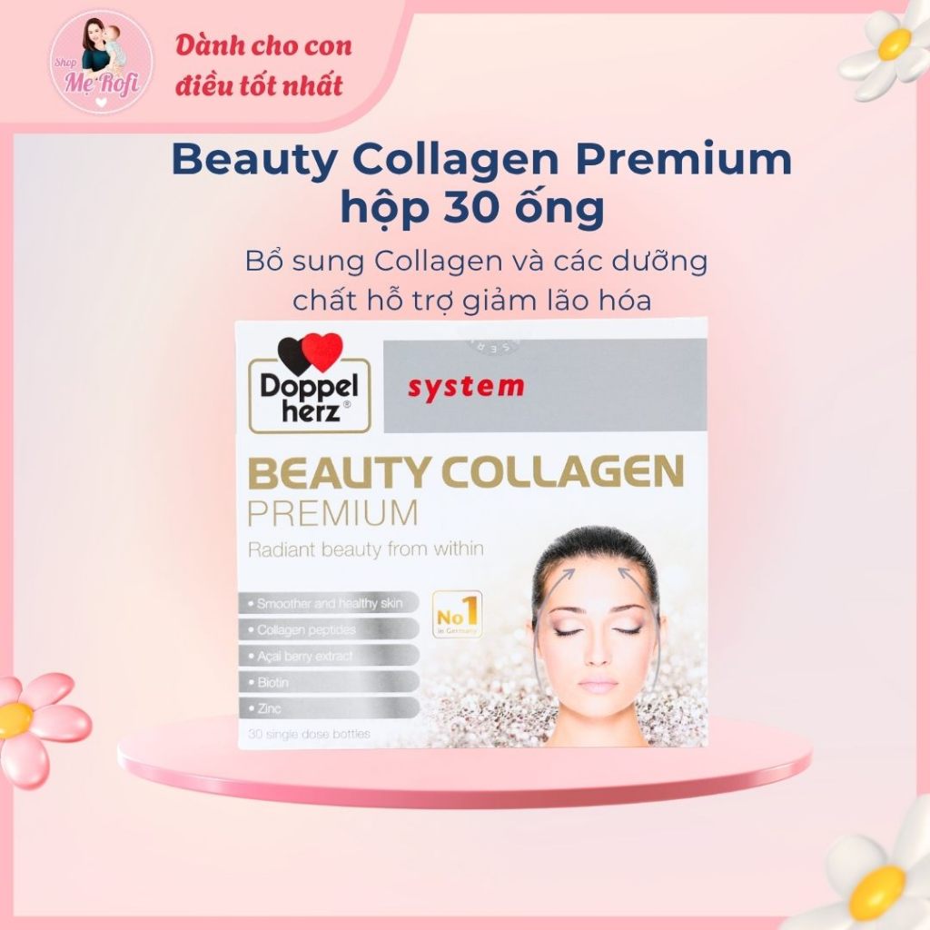 Beauty Collagen thuỷ phân Doppelherz (Hộp 30 ống)