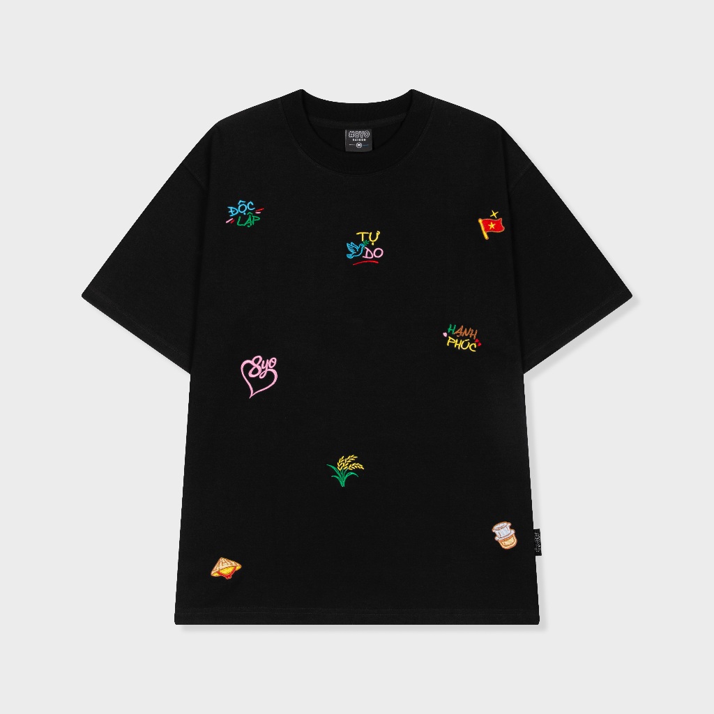Áo Thun Thêu 8YO VIỆT NAM Tee Cotton Mềm Mịn Mát - Áo Phông Local Brand Unisex Nam Nữ Form Rộng | BigBuy360 - bigbuy360.vn