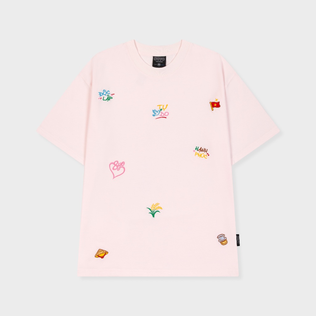 Áo Thun Thêu 8YO VIỆT NAM Tee Cotton Mềm Mịn Mát - Áo Phông Local Brand Unisex Nam Nữ Form Rộng | BigBuy360 - bigbuy360.vn
