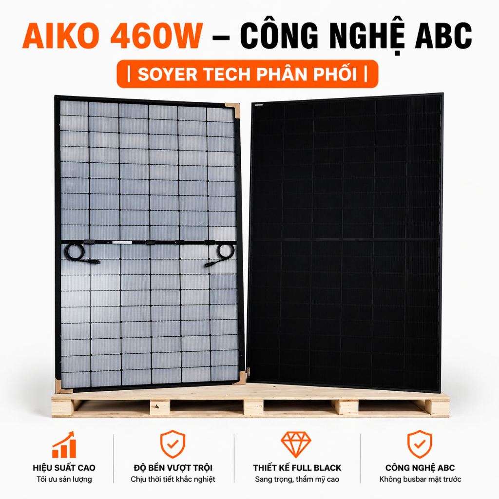 Tấm Pin  Longi 445W-LR4-72HBD loai A-Jinko 440W-ASTRONERGY 450W   LOẠI A 2 MẶT KÍNH CAO CẤP N Type 5