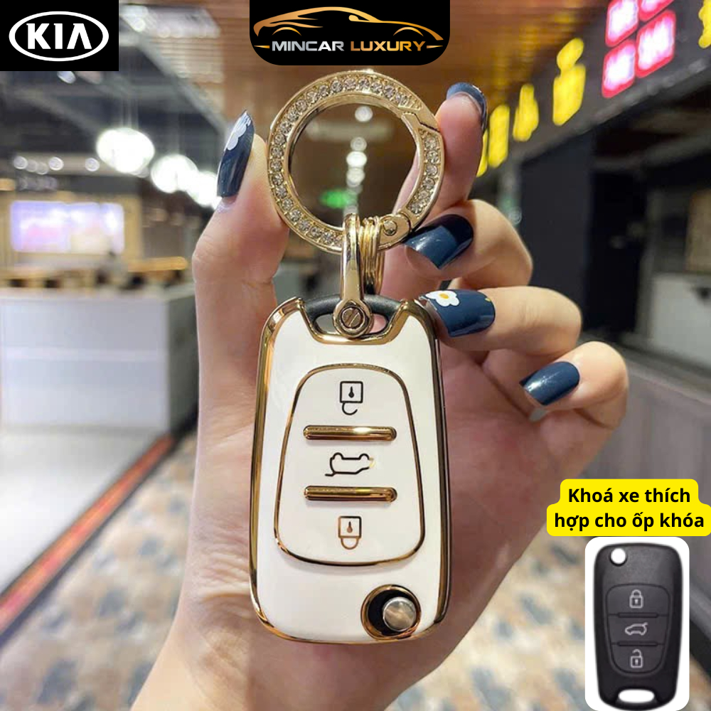 Bao Chìa Khoá Hyundai i30 và KIA Morning Đời Cũ Chất Liệu TPU Cao Cấp Bảo Vệ Khoá Xe Chống Trầy Xước