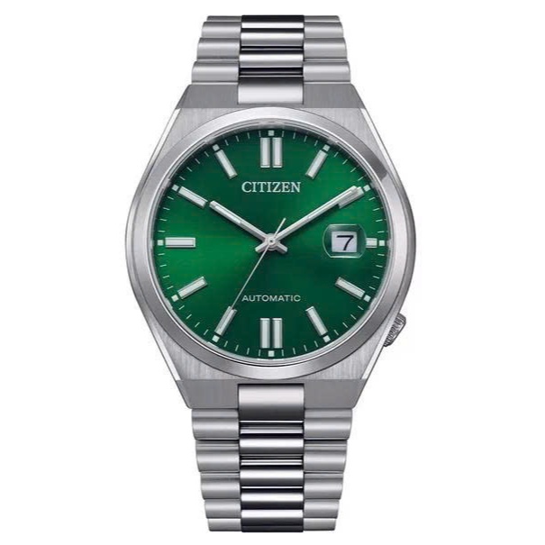 Đồng Hồ Nam Citizen Automatic Tsuyosa Mechanical Green NJ0150-81X