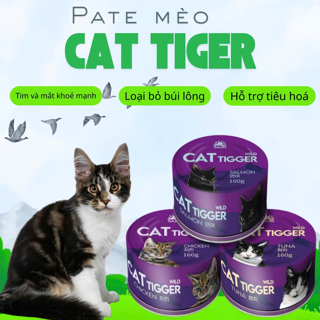 pate Cat Tiger 90gr dành cho mèo - T3 PETS SHOP