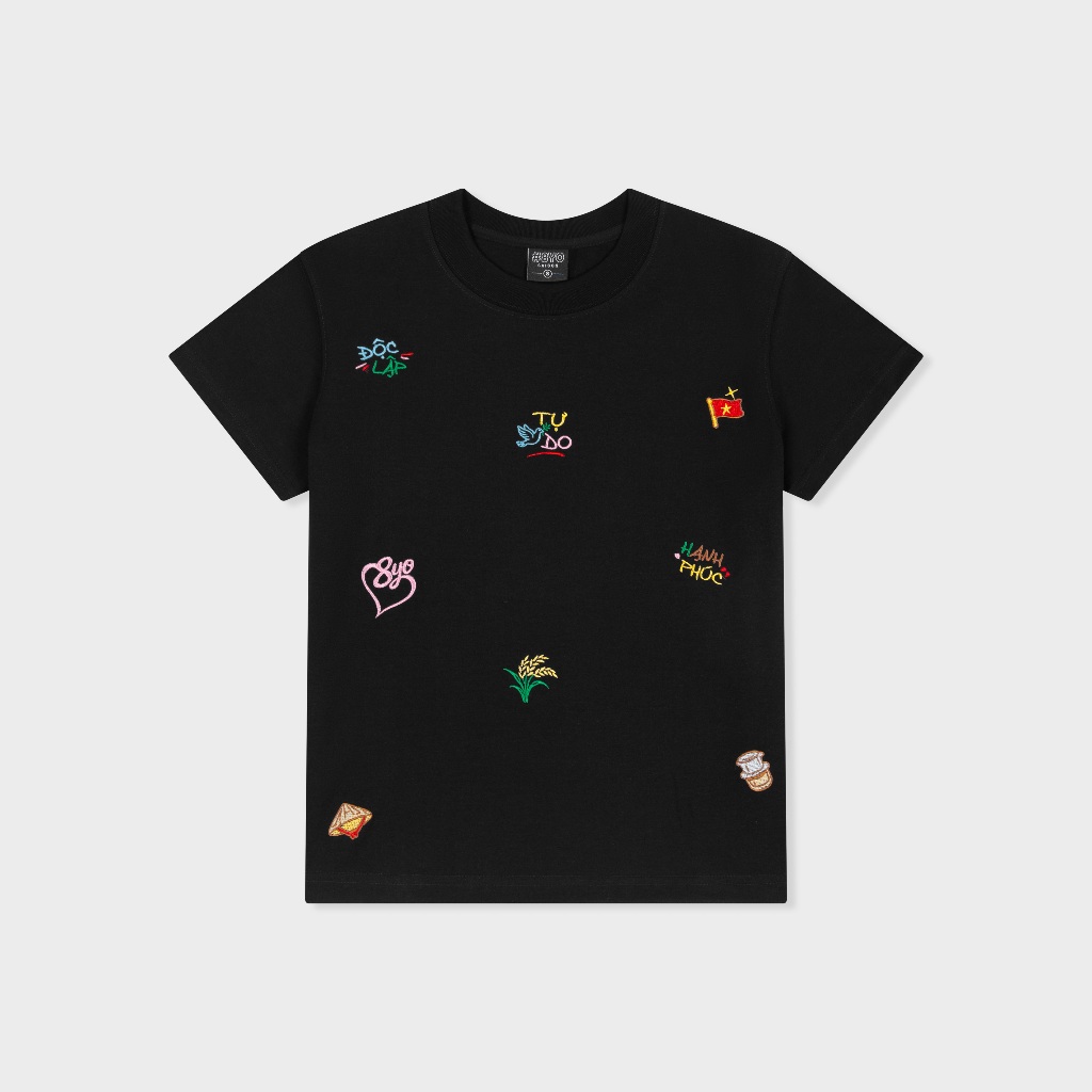 Áo Baby Tee Thêu 8YO VIỆT NAM Cotton Mềm Mịn Mát - Áo Baby Tee Local Brand Chính Hãng Cao Cấp | BigBuy360 - bigbuy360.vn