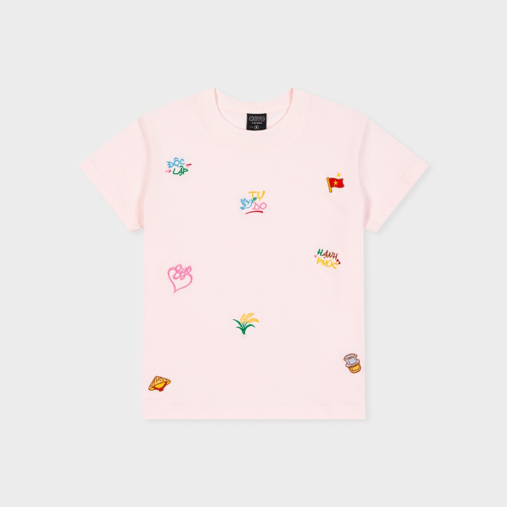 Áo Baby Tee Thêu 8YO VIỆT NAM Cotton Mềm Mịn Mát - Áo Baby Tee Local Brand Chính Hãng Cao Cấp | BigBuy360 - bigbuy360.vn