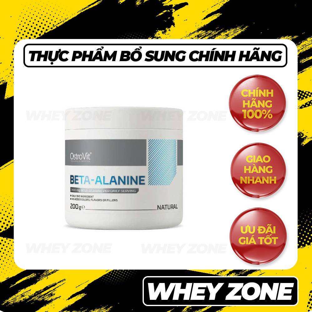 OstroVit Beta Alanine 200g Bổ Sung Amino Hằng Ngày