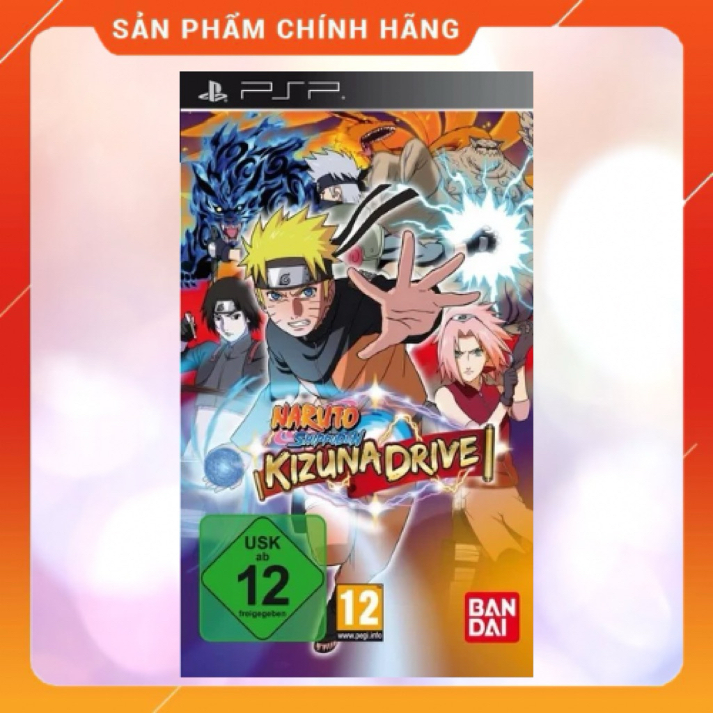 Đĩa game Psp Naruto Shippuden Kizuna Drive