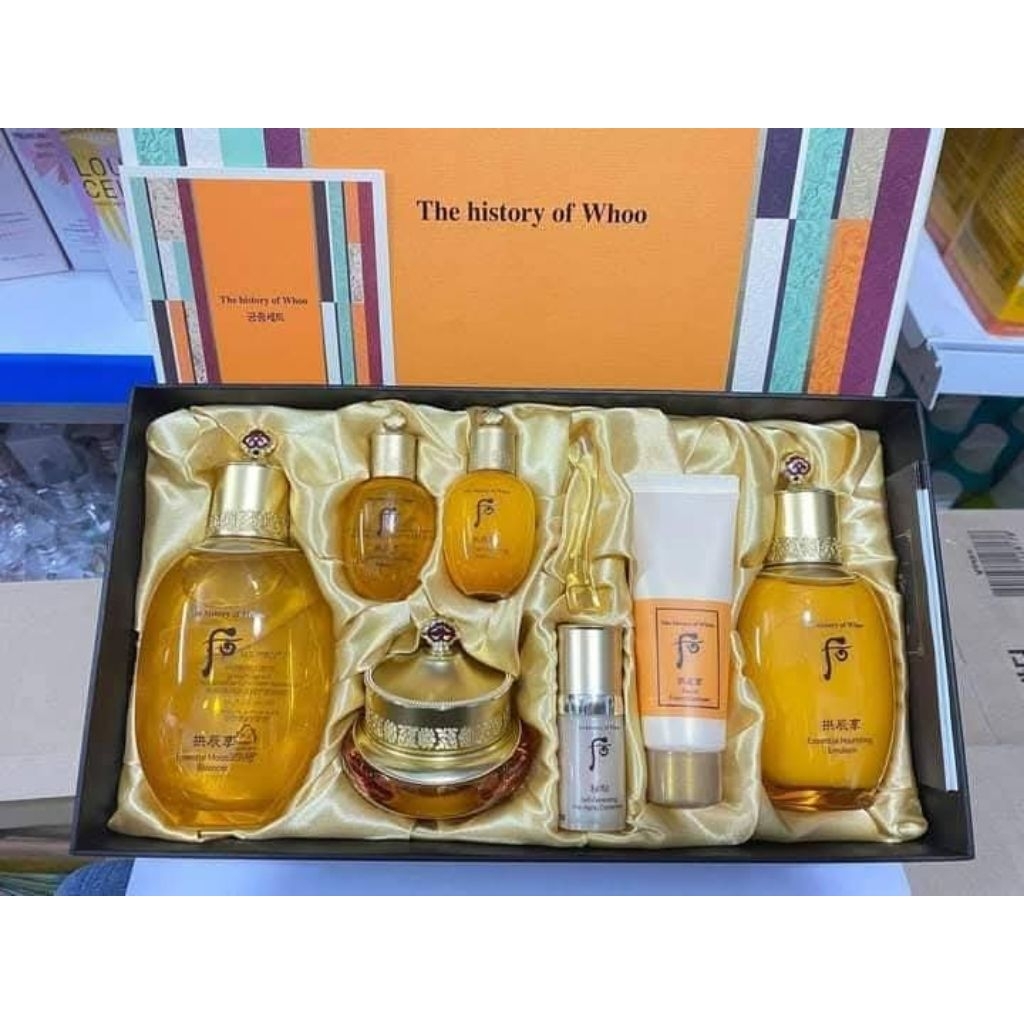 Set Dưỡng Whoo Vàng Whoo Gongjinhyang Essential Nourishing Special Set