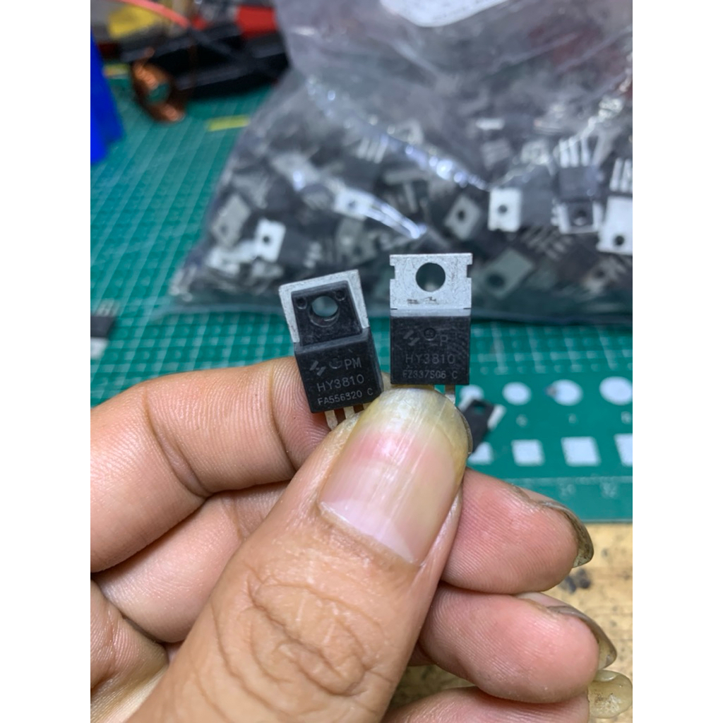 10 con Mosfet HY3810 180A/110V/346W/0.05ohm Hàng tháo máy chất lượng cao