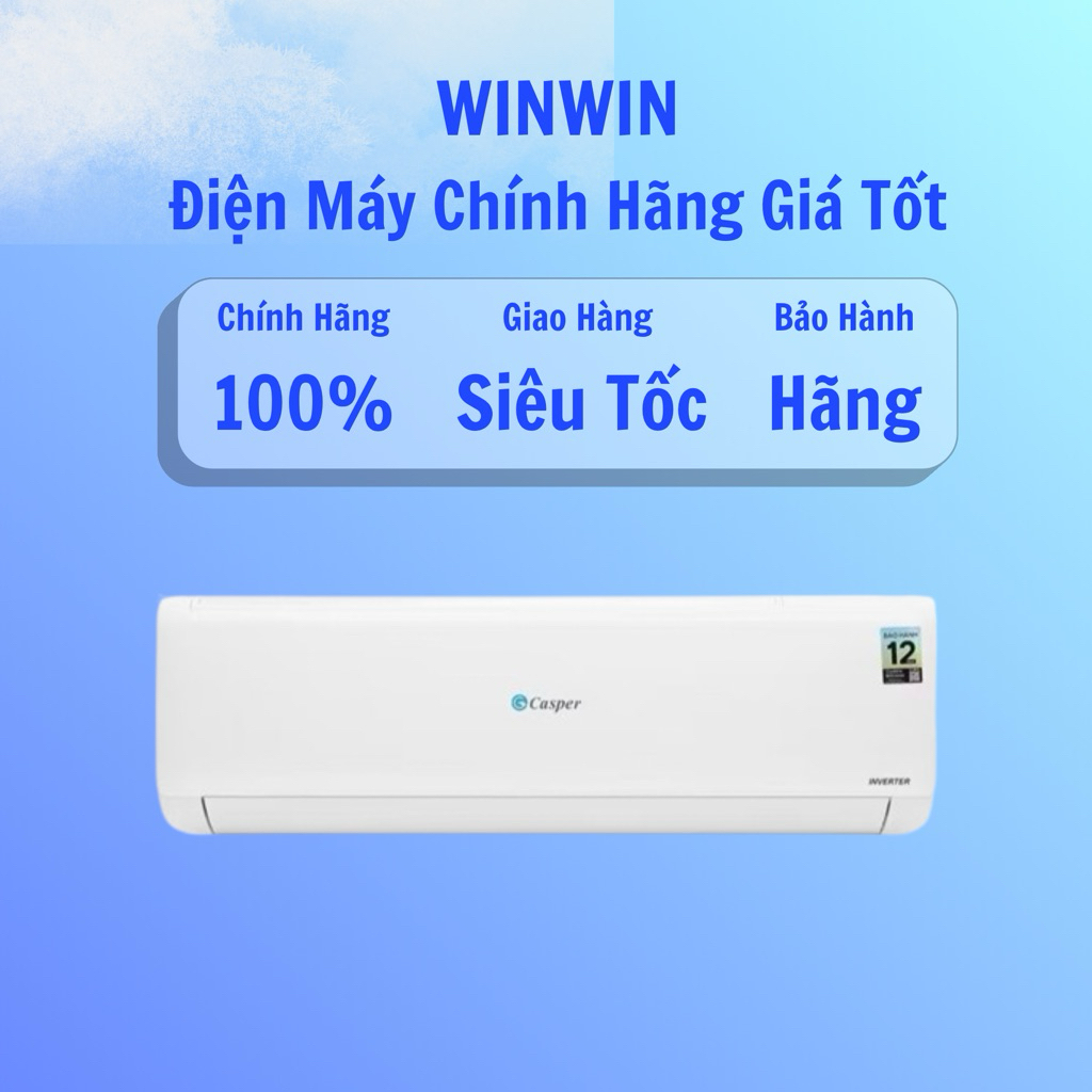 Điều hòa 1 chiều 18000 BTU inverter Casper TC-18IS36 - Bảo hành chính hãng