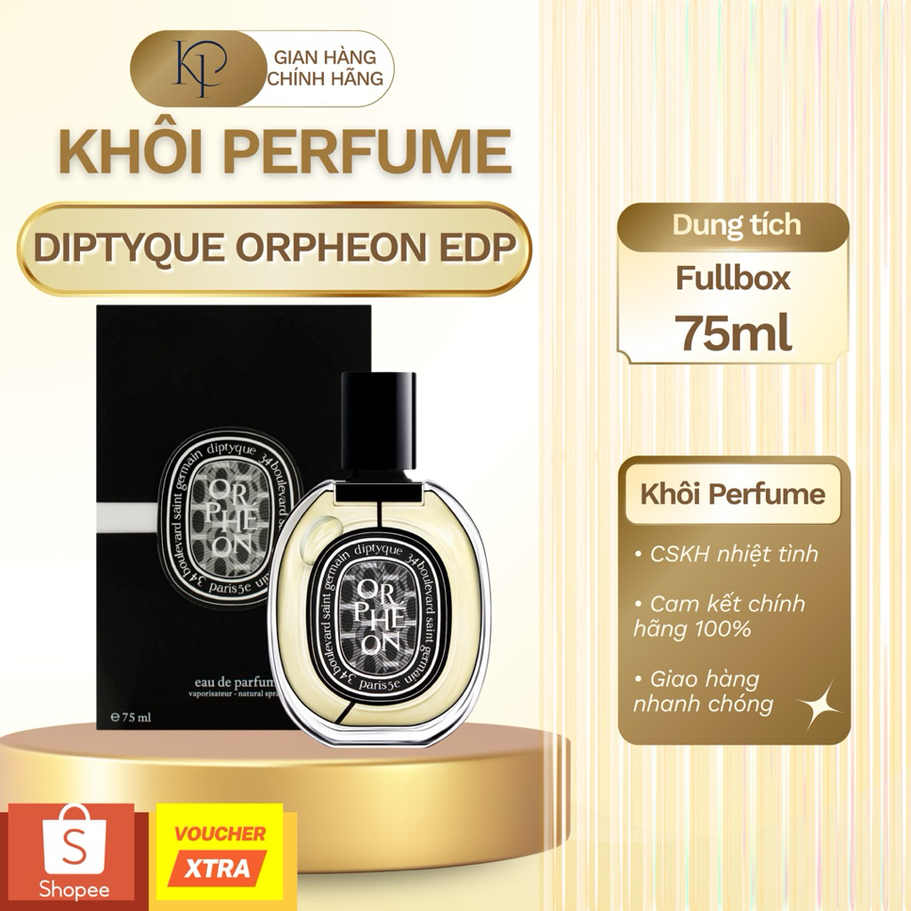 (Auth) Nước Hoa Unisex Diptyque Orpheon EDP 75ml | Khôi Perfume