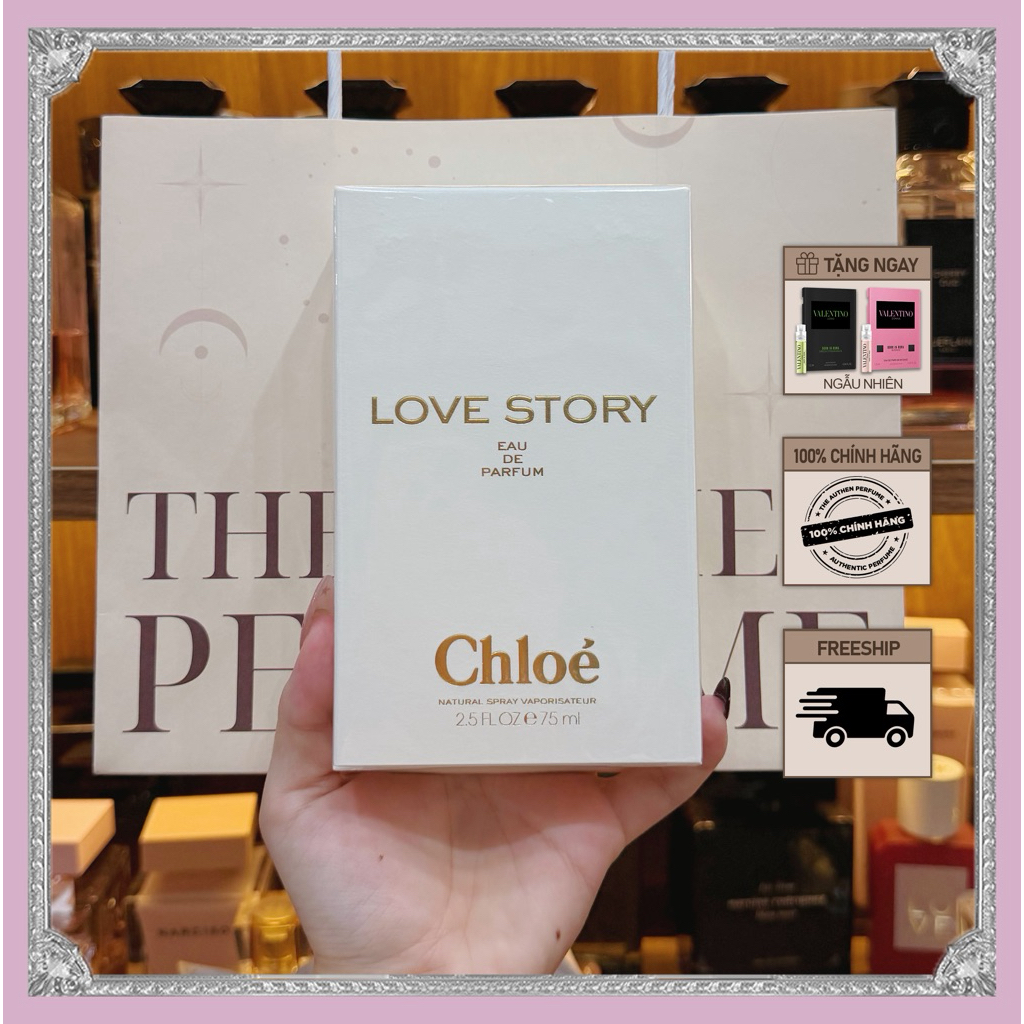 Nước Hoa Nữ Chloe Love Story EDP 75ml - The Authen Cosmetics