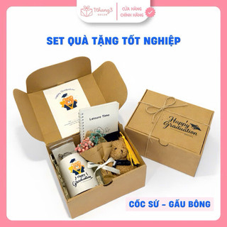 Set Quà Tặng Tốt Nghiệp cho sinh viên & Gấu Tốt Nghiệp, Quà Cho cử nhân, sư phạm, kỹ sư