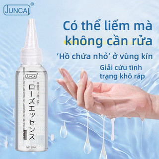 Gel bôi trơn Juncai tinh chất hoa hồng tăng khoái cảm, kéo dài thời gian, dưỡng ẩm hiệu quả - chai 60ml