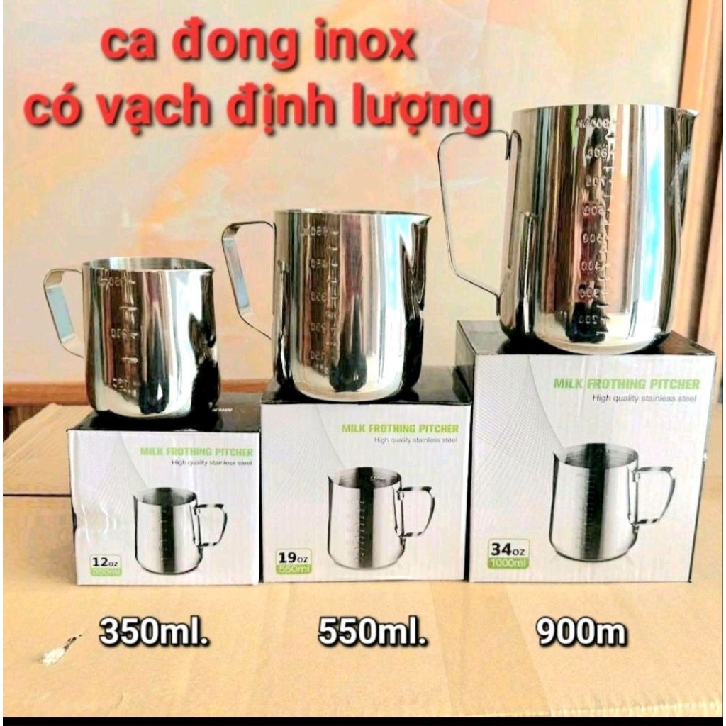 ca đong inox, ca inox xịn